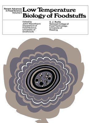 cover image of Low Temperature Biology of Foodstuffs